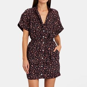 FRAME
Floral Button-Down Mini Dress NWOT